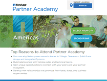 Tablet Screenshot of netapppartneracademy.com